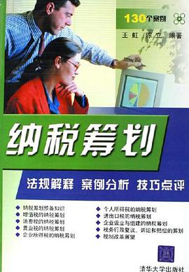 纳税筹划 pdf epub mobi 电子书 下载