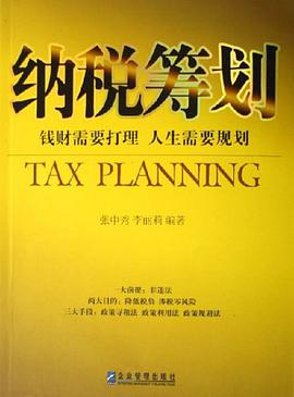 纳税筹划 pdf epub mobi 电子书 下载