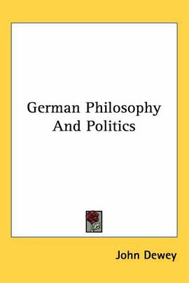 German Philosophy and Politics pdf epub mobi 电子书 下载