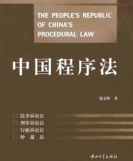 中国程序法 pdf epub mobi 电子书 下载