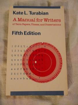 A Manual for Writers of Term Papers Theses and Dissertations Fifth Edition pdf epub mobi 电子书 下载