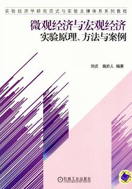 微观经济与宏观经济实验原理.方法与案例 pdf epub mobi 电子书 下载