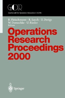 Operations Research Proceedings 2000 pdf epub mobi 电子书 下载