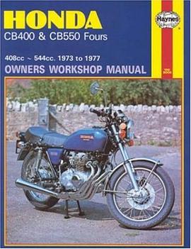 Honda 400 and 550 Fours Owner's Workshop Manual pdf epub mobi 电子书 下载