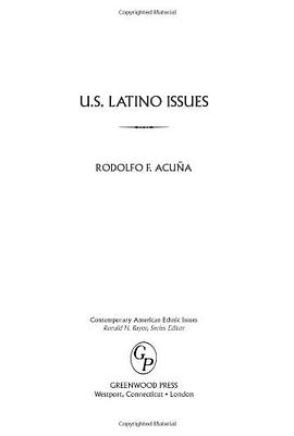 U.S. Latino Issues pdf epub mobi 电子书 下载
