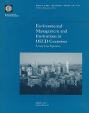 Environmental management and institutions in OECD countries pdf epub mobi 电子书 下载