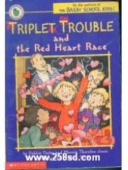 Triplet Trouble and the Red Heart Race pdf epub mobi 电子书 下载