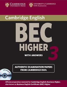 Cambridge BEC Higher 3 Self Study Pack pdf epub mobi 电子书 下载