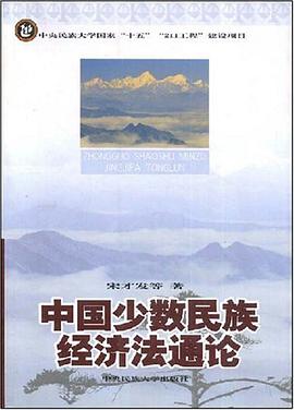 中国少数民族经济法通论 pdf epub mobi 电子书 下载