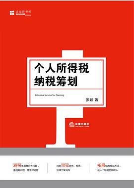 个人所得税纳税筹划 pdf epub mobi 电子书 下载