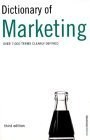 Dictionary of Marketing pdf epub mobi 电子书 下载