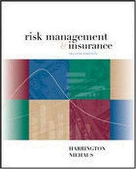 Risk Management and Insurance pdf epub mobi 电子书 下载