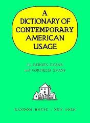 A dictionary of contemporary American usage ; pdf epub mobi 電子書 下載