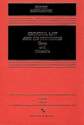 Criminal Law and Its Processes pdf epub mobi 电子书 下载