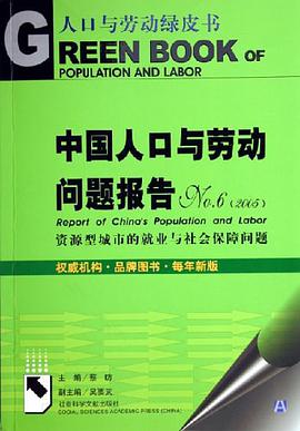 中国人口与劳动问题报告No.6 pdf epub mobi 电子书 下载
