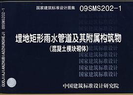 埋地矩形雨水管道及其附属构筑物 pdf epub mobi 电子书 下载