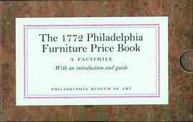 The 1772 Philadelphia Furniture Price Book pdf epub mobi 电子书 下载