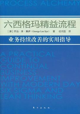 六西格瑪精益流程 pdf epub mobi 電子書 下載