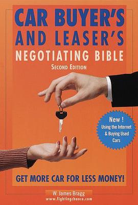 Car Buyer's and Leaser's Negotiating Bible, 2nd Edition pdf epub mobi 电子书 下载
