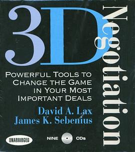 3-D Negotiation pdf epub mobi 电子书 下载