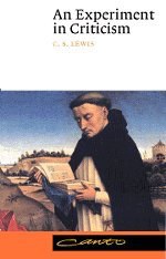 An Experiment in Criticism pdf epub mobi 电子书 下载