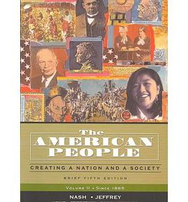 The American People pdf epub mobi 电子书 下载