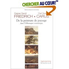 De la peinture de paysage dans l'Allemagne romantique pdf epub mobi 电子书 下载