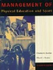 Management of Physical Education and Sport pdf epub mobi 电子书 下载