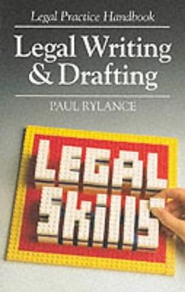 Legal Writing and Drafting pdf epub mobi 电子书 下载