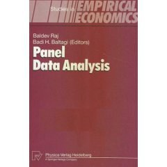 Panel Data Analysis (Studies in Empirical Economics) pdf epub mobi 電子書 下載
