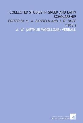 Collected Studies in Greek and Latin Scholarship pdf epub mobi 电子书 下载