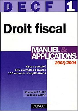Droit fiscal 2003/2004, DECF numéro 1 pdf epub mobi 電子書 下載