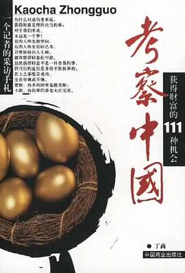 考察中国获得财富的 111 种机会 pdf epub mobi 电子书 下载