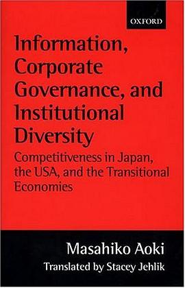 Information, Corporate Governance and Institutional Diversity pdf epub mobi 电子书 下载