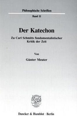 Der Katechon pdf epub mobi 电子书 下载