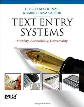 Text Entry Systems pdf epub mobi 电子书 下载