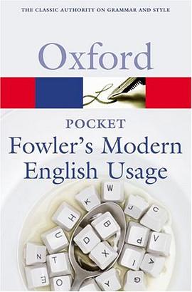 Pocket Fowler's Modern English Usage pdf epub mobi 电子书 下载