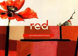 Art Postcards by Color- Red Theme