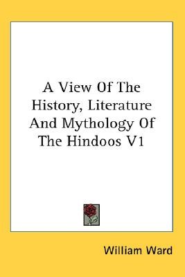 A View Of The History, Literature And Mythology Of The Hindoos V1 pdf epub mobi 電子書 下載