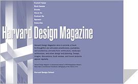 Harvard Design Magazine pdf epub mobi 电子书 下载