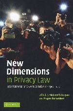 New Dimensions in Privacy Law pdf epub mobi 电子书 下载