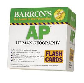 Barron's AP Human Geography Flash Cards (Barron's pdf epub mobi 电子书 下载
