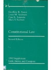 Constitutional Law (1992 Supplement) pdf epub mobi 電子書 下載