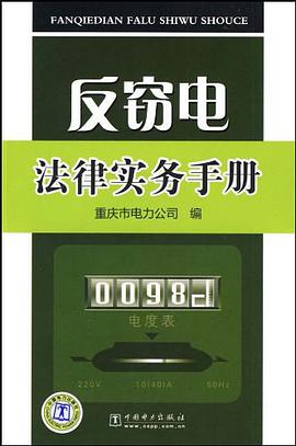 反窃电法律实务手册 pdf epub mobi 电子书 下载