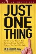 Just One Thing pdf epub mobi 電子書 下載
