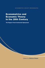 Econometrics and Economic Theory in the 20th Century pdf epub mobi 电子书 下载