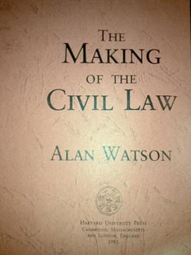 The Making Of The Civil Law pdf epub mobi 电子书 下载