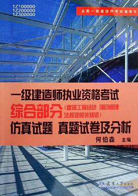 一级建造师执业资格考试综合部分 pdf epub mobi 电子书 下载