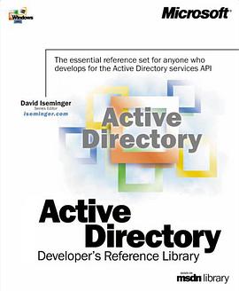 Microsoft Active Directory Developer's Reference Library (Dv-Mpe Microsoft Windows Programming Refer pdf epub mobi 电子书 下载