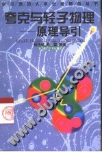 夸克与轻子物理——原理导引